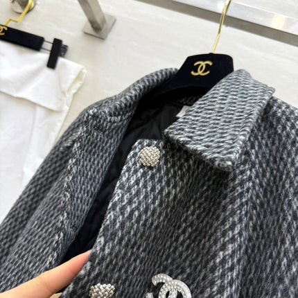 CHANEL 25S ALPACA COAT 267