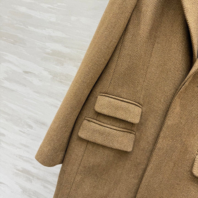 RALPH LAUREN LONG WOOL COAT STYLE 190