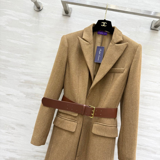 RALPH LAUREN LONG WOOL COAT STYLE 190