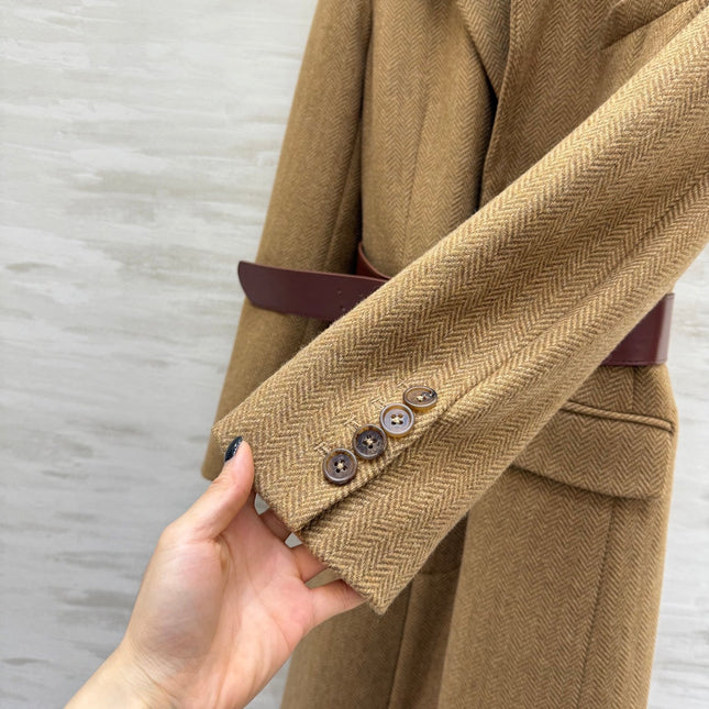 RALPH LAUREN LONG WOOL COAT STYLE 190