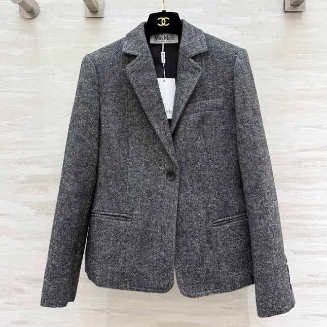 MAX MARA 25S KNIT VEST BLAZER 665254