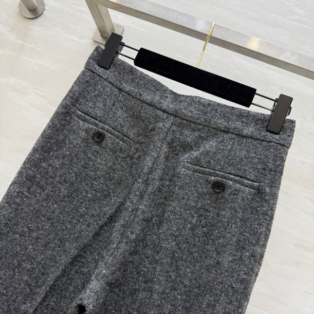 MAX MARA 25S WIDE-LEG KNIT PANTS 665256