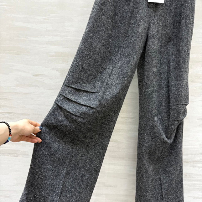 MAX MARA 25S WIDE-LEG KNIT PANTS 665256