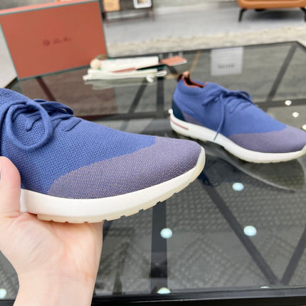 LP 360 LP FLEXY WALK SNEAKER BLUE AND GRAY WOOL