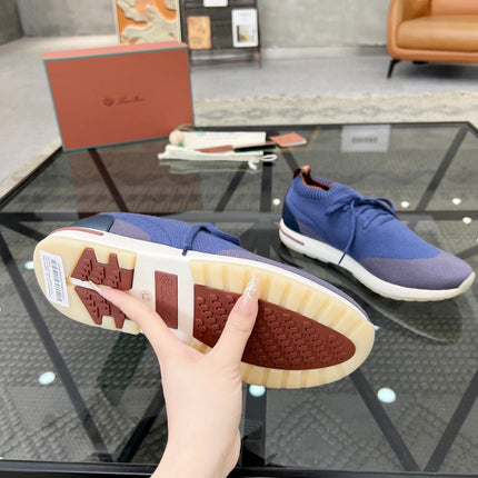 LP 360 LP FLEXY WALK SNEAKER BLUE AND GRAY WOOL