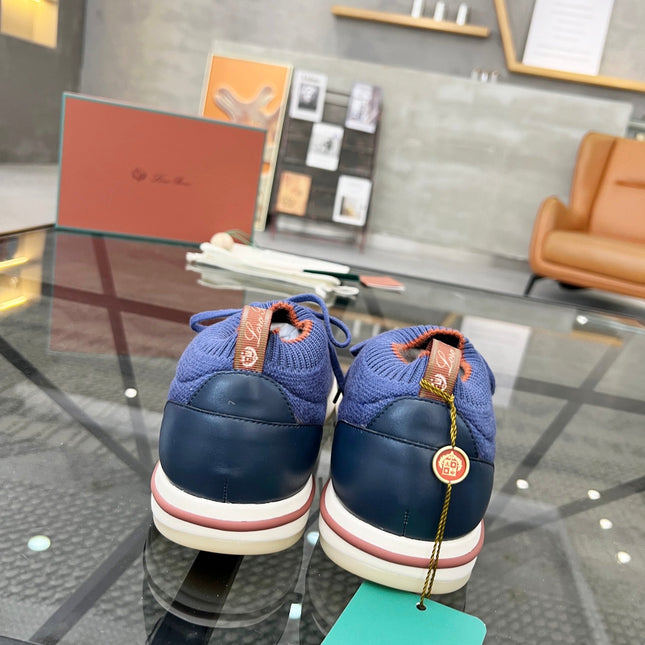 LP 360 LP FLEXY WALK SNEAKER BLUE AND GRAY WOOL