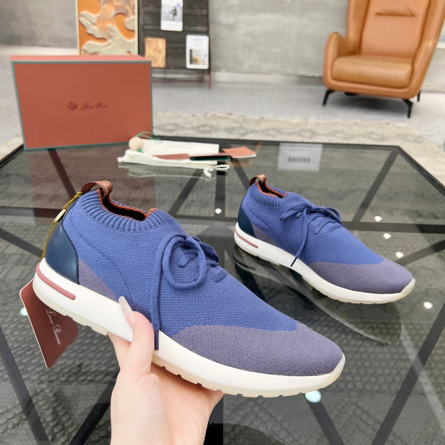 LP 360 LP FLEXY WALK SNEAKER BLUE AND GRAY WOOL