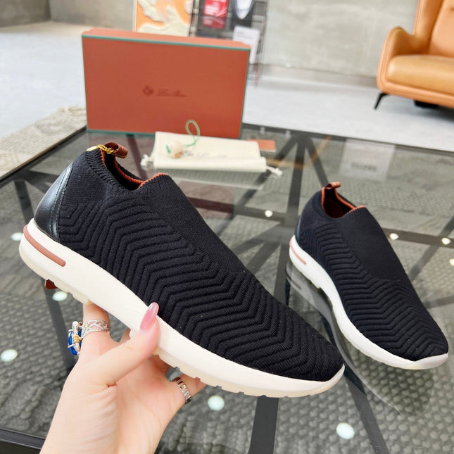 LP 360 FLEXY ACTIVE SNEAKER BLACK WOOL