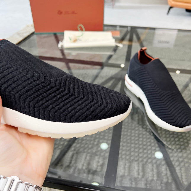 LP 360 FLEXY ACTIVE SNEAKER BLACK WOOL