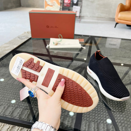 LP 360 FLEXY ACTIVE SNEAKER BLACK WOOL