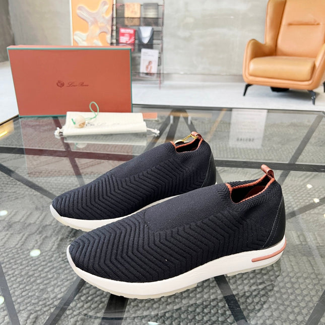 LP 360 FLEXY ACTIVE SNEAKER BLACK WOOL