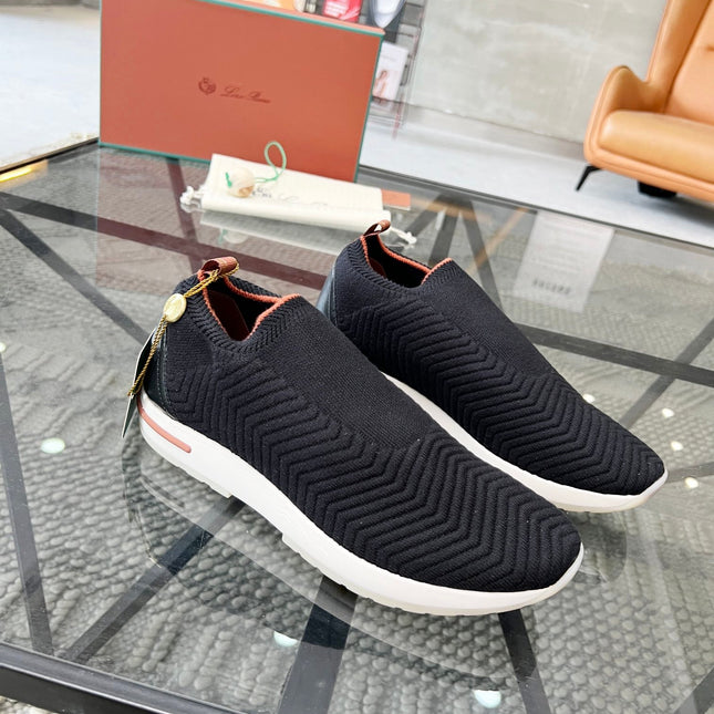 LP 360 FLEXY ACTIVE SNEAKER BLACK WOOL