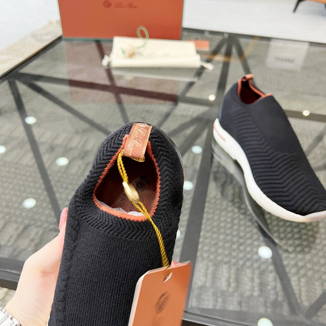 LP 360 FLEXY ACTIVE SNEAKER BLACK WOOL