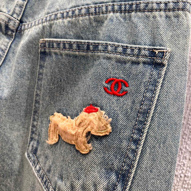 CHANEL 25S DENIM JEANS STYLE 124