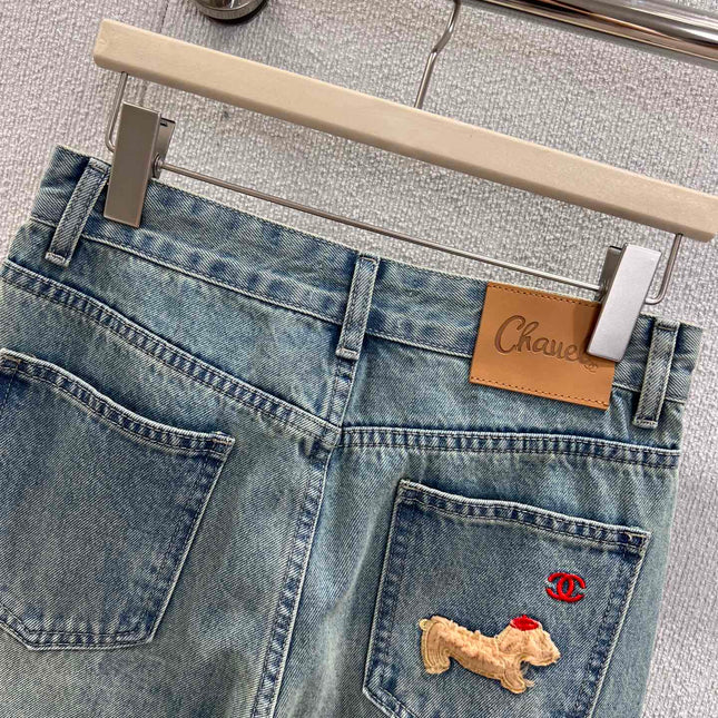 CHANEL 25S DENIM JEANS STYLE 124