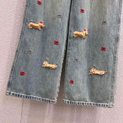 CHANEL 25S DENIM JEANS STYLE 124