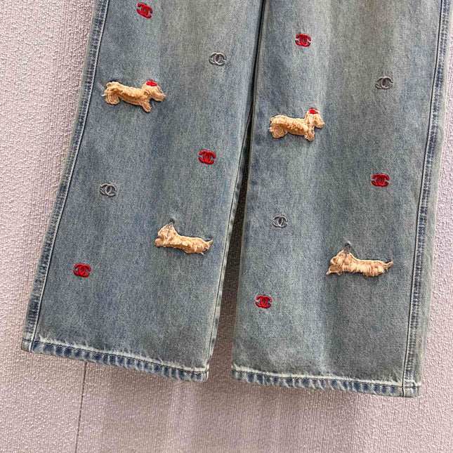 CHANEL 25S DENIM JEANS STYLE 124