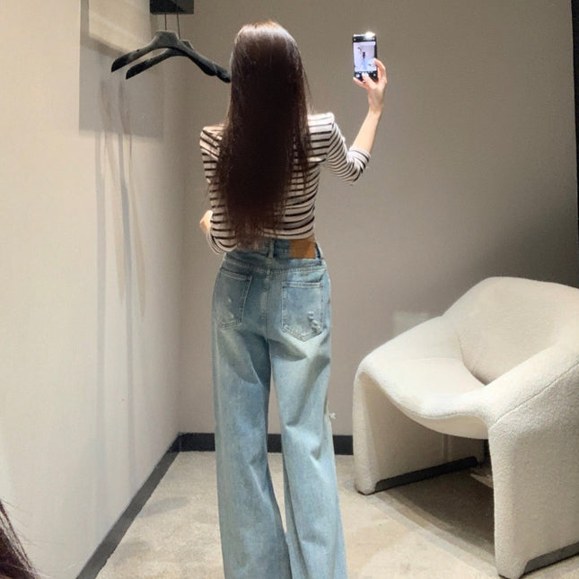 MIUMIU STRAIGHT-LEG JEANS STYLE 17