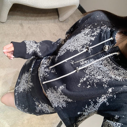 CHANEL 25S SWEATSHIRT SKIRT SET STYLE 188