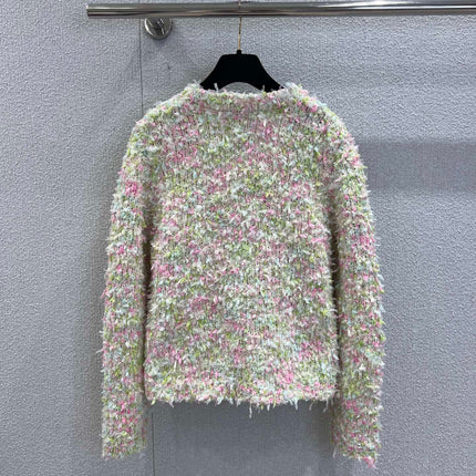 CHANEL 25S KNITTED WOOL COAT 232215