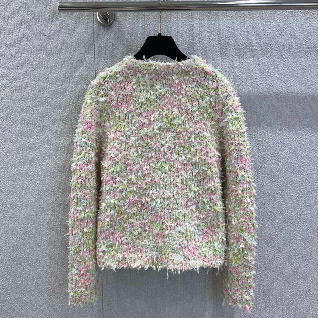 CHANEL 25S KNITTED WOOL COAT 232215