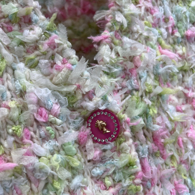 CHANEL 25S KNITTED WOOL COAT 232215