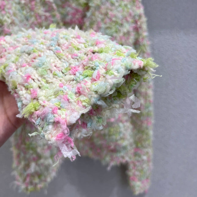 CHANEL 25S KNITTED WOOL COAT 232215