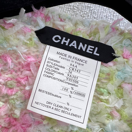 CHANEL 25S KNITTED WOOL COAT 232215