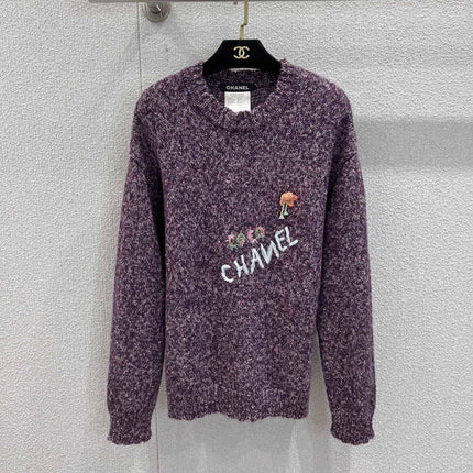 CHANEL 25S KNITTED CASHMERE SWEATER 232683