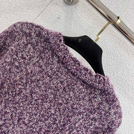 CHANEL 25S KNITTED CASHMERE SWEATER 232683