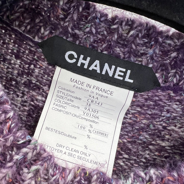 CHANEL 25S KNITTED CASHMERE SWEATER 232683