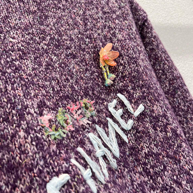 CHANEL 25S KNITTED CASHMERE SWEATER 232683