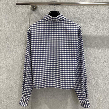 CELINE 25S CHECKED SHIRT 0012
