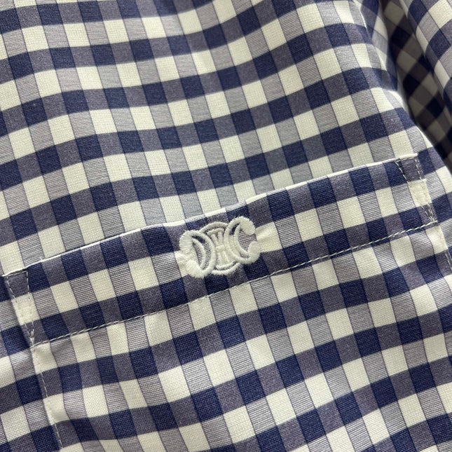 CELINE 25S CHECKED SHIRT 0012