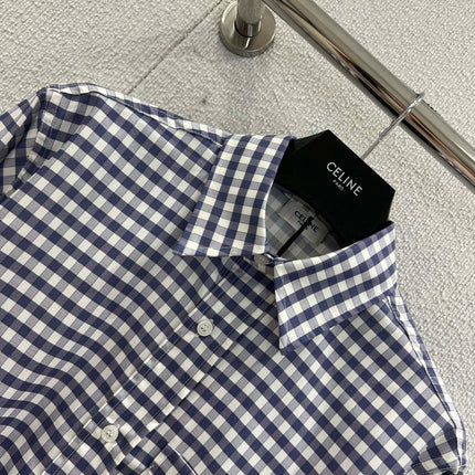 CELINE 25S CHECKED SHIRT 0012