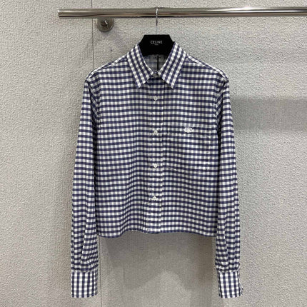 CELINE 25S CHECKED SHIRT 0012