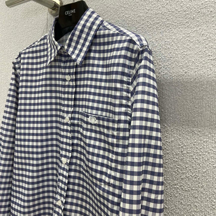 CELINE 25S CHECKED SHIRT 0012