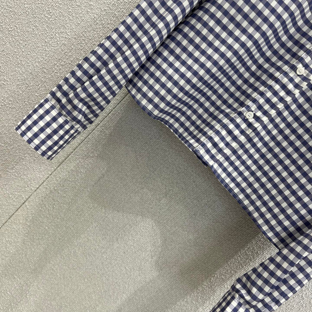 CELINE 25S CHECKED SHIRT 0012