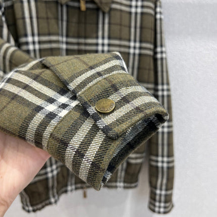 BURBERRY 25S PLAID JACKET 0017