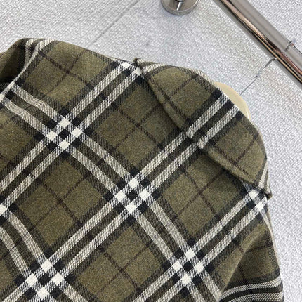 BURBERRY 25S PLAID JACKET 0017