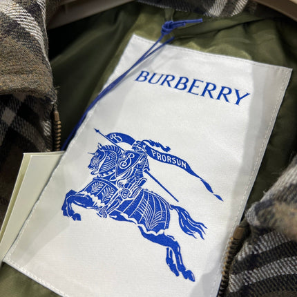 BURBERRY 25S PLAID JACKET 0017