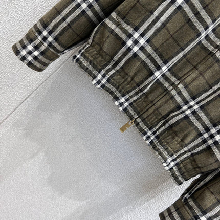 BURBERRY 25S PLAID JACKET 0017