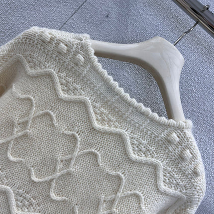 CHANEL 25S CROCHETED SWEATER 233230