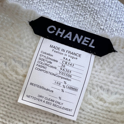 CHANEL 25S CROCHETED SWEATER 233230