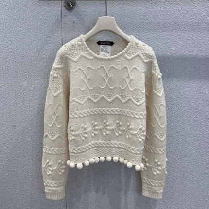 CHANEL 25S CROCHETED SWEATER 233230
