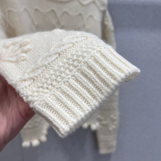 CHANEL 25S CROCHETED SWEATER 233230