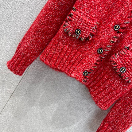 CHANEL 25S KNITTED CARDIGAN 233200