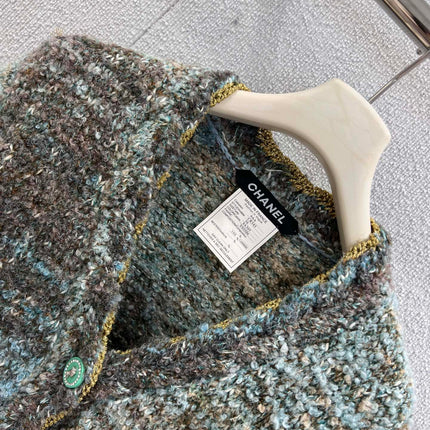 CHANEL 25S KNITTED WOOL COAT 233443