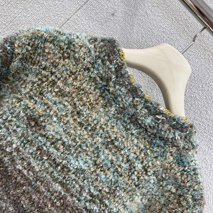 CHANEL 25S KNITTED WOOL COAT 233443