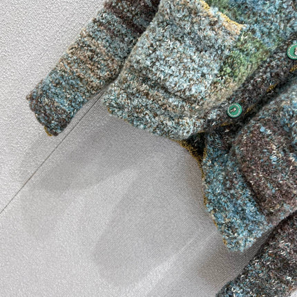 CHANEL 25S KNITTED WOOL COAT 233443